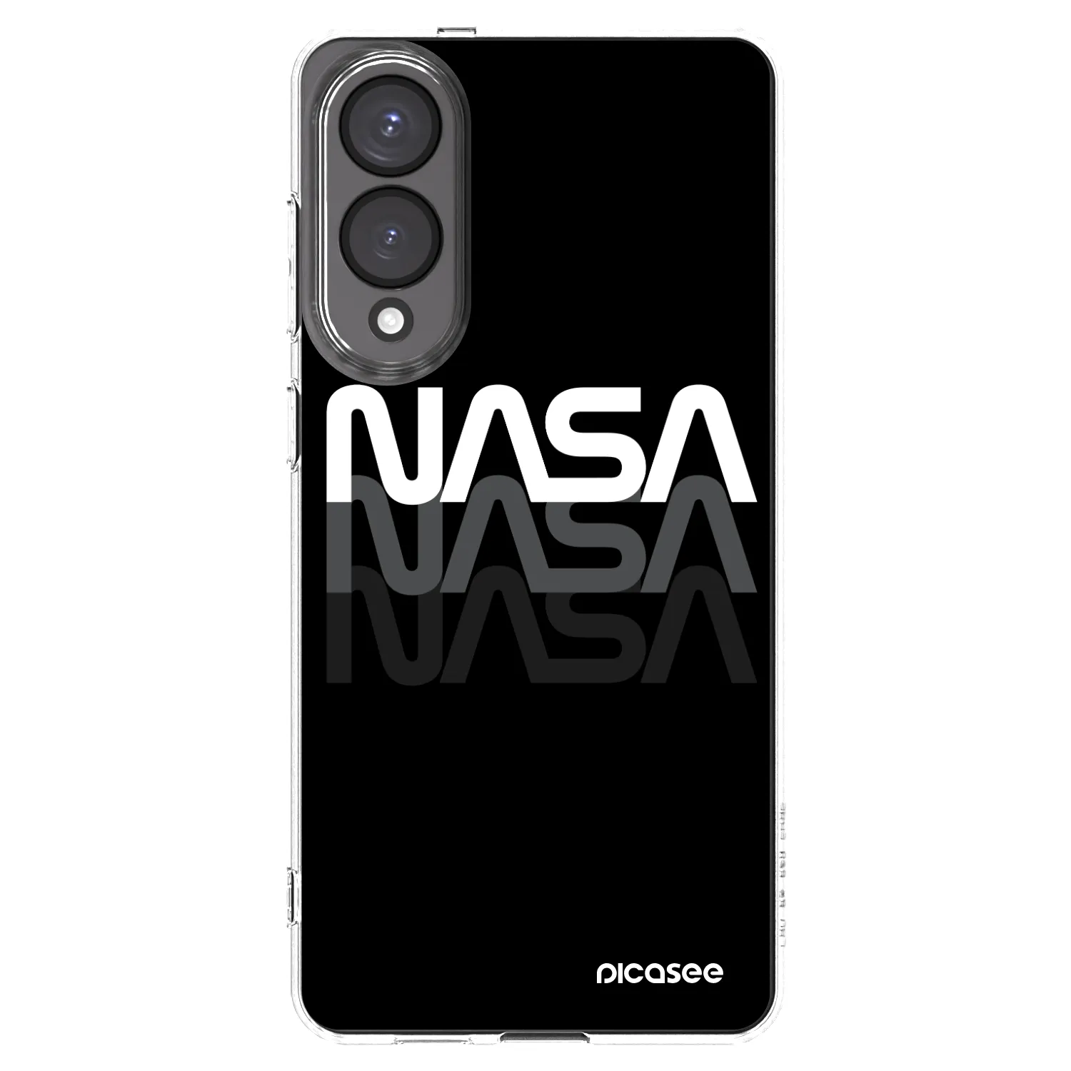Picasee silikonový průhledný obal pro Samsung Galaxy S25 Edge 5G - NASA Triple