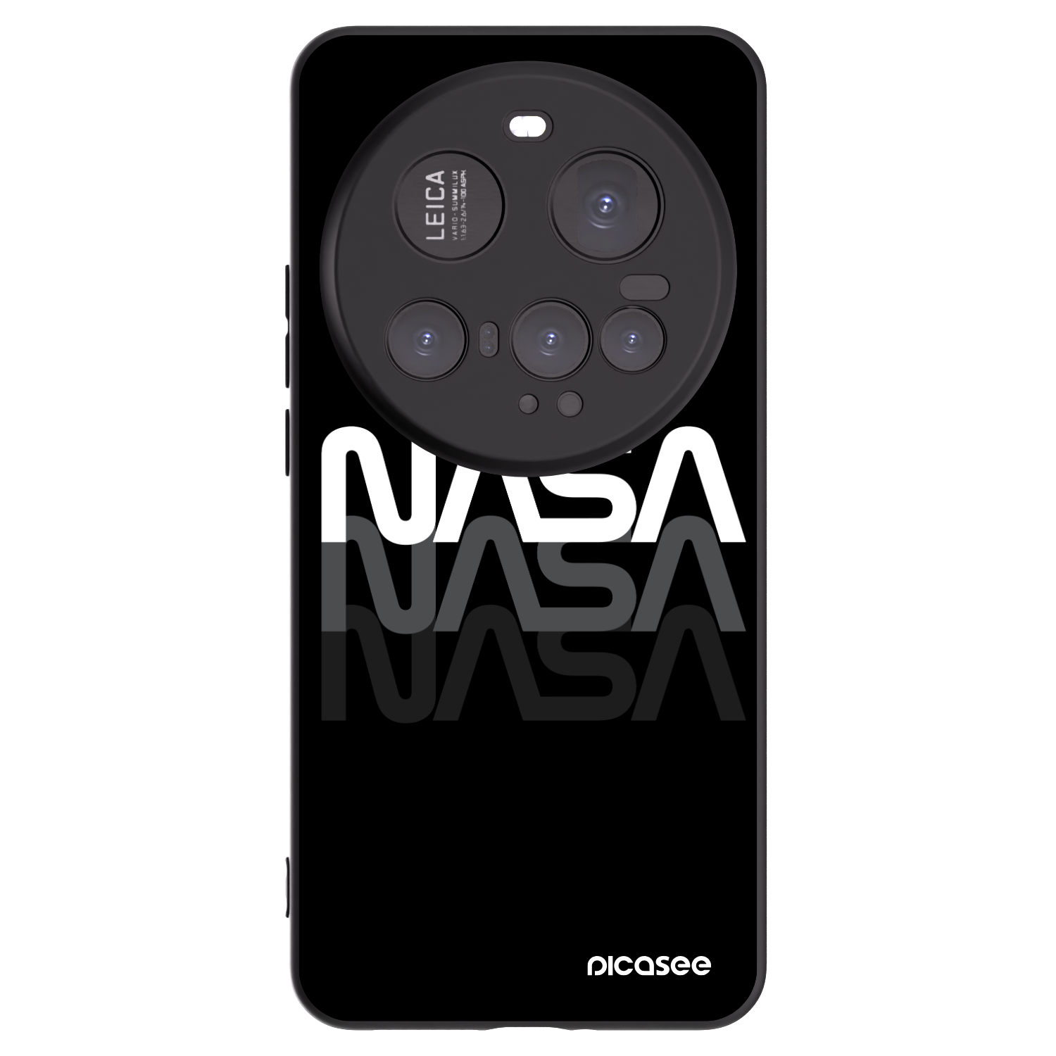 Picasee silikonový černý obal pro Xiaomi 15 Ultra - NASA Triple