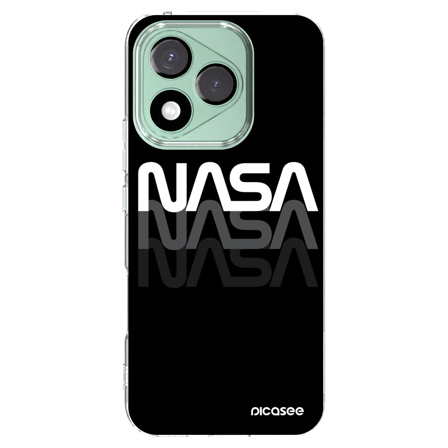 Picasee silikonový průhledný obal pro Honor 400 Lite 5G - NASA Triple