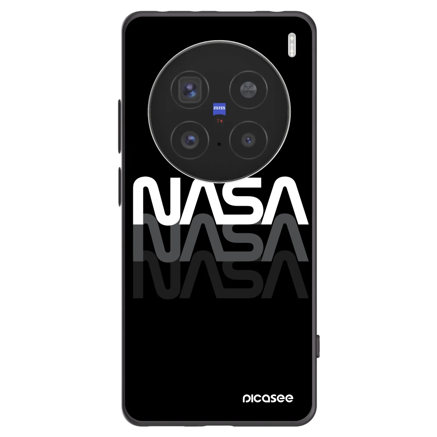 Picasee silikonový černý obal pro Vivo X200 Pro - NASA Triple