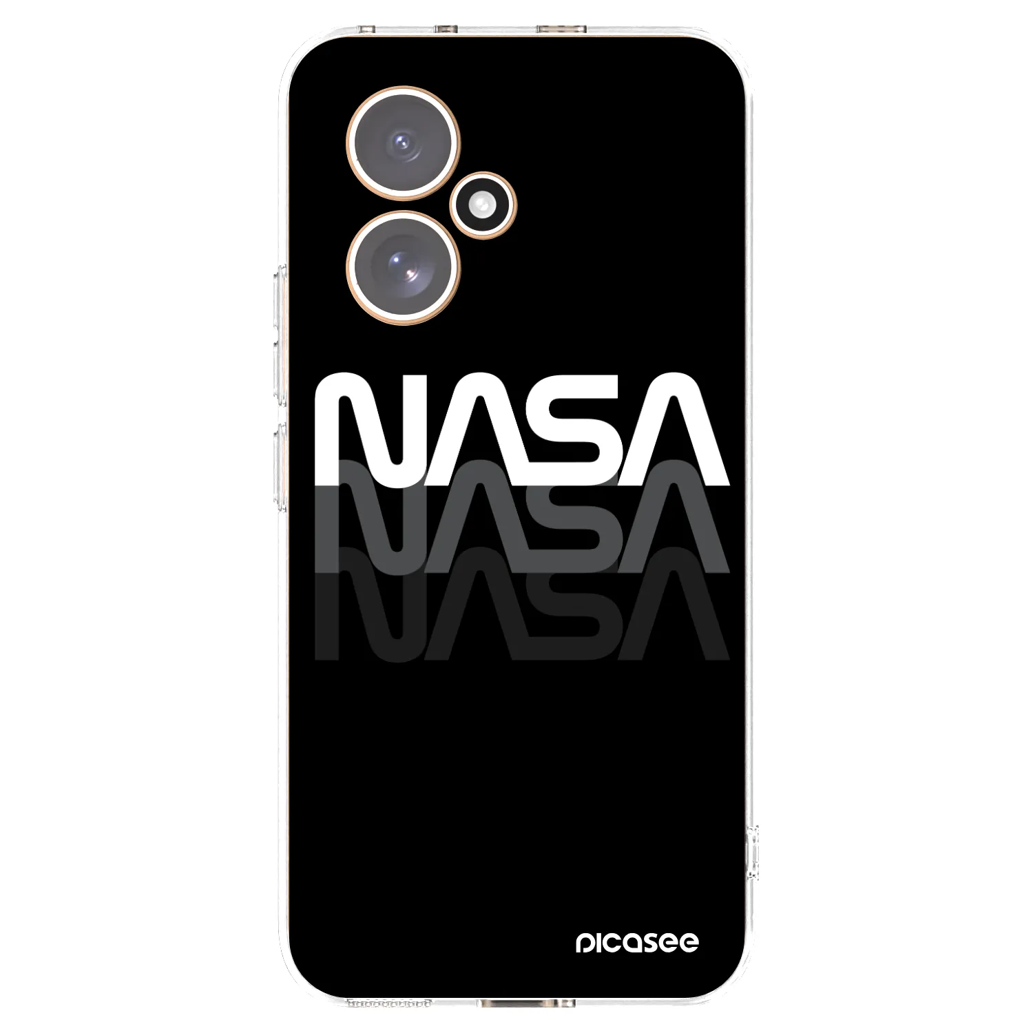 Picasee silikonový průhledný obal pro Honor 400 5G - NASA Triple