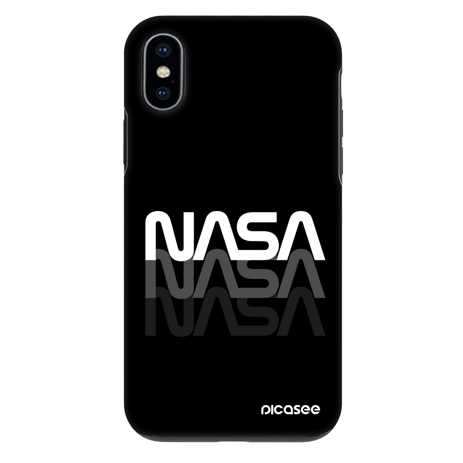 Picasee Fashion Case pro Apple iPhone X/XS - NASA Triple