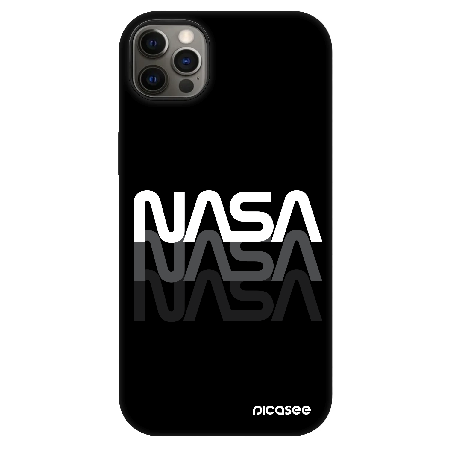 Picasee Fashion Case MagSafe Apple iPhone 12 Pro Max - NASA Triple