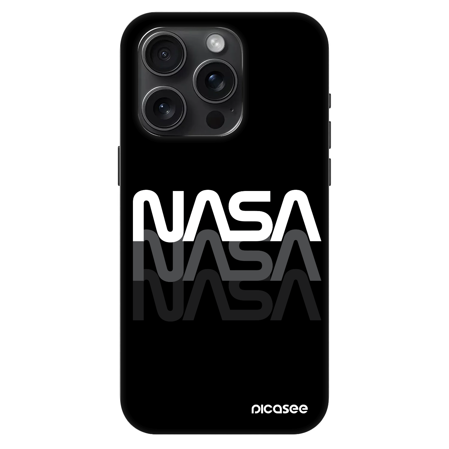 Picasee Fashion Case MagSafe Apple iPhone 15 Pro - NASA Triple
