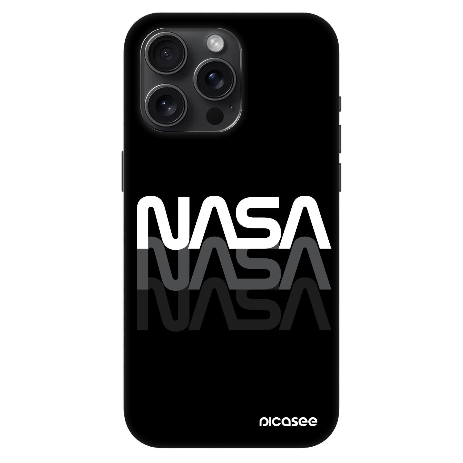 Picasee Fashion Case MagSafe Apple iPhone 15 Pro Max - NASA Triple