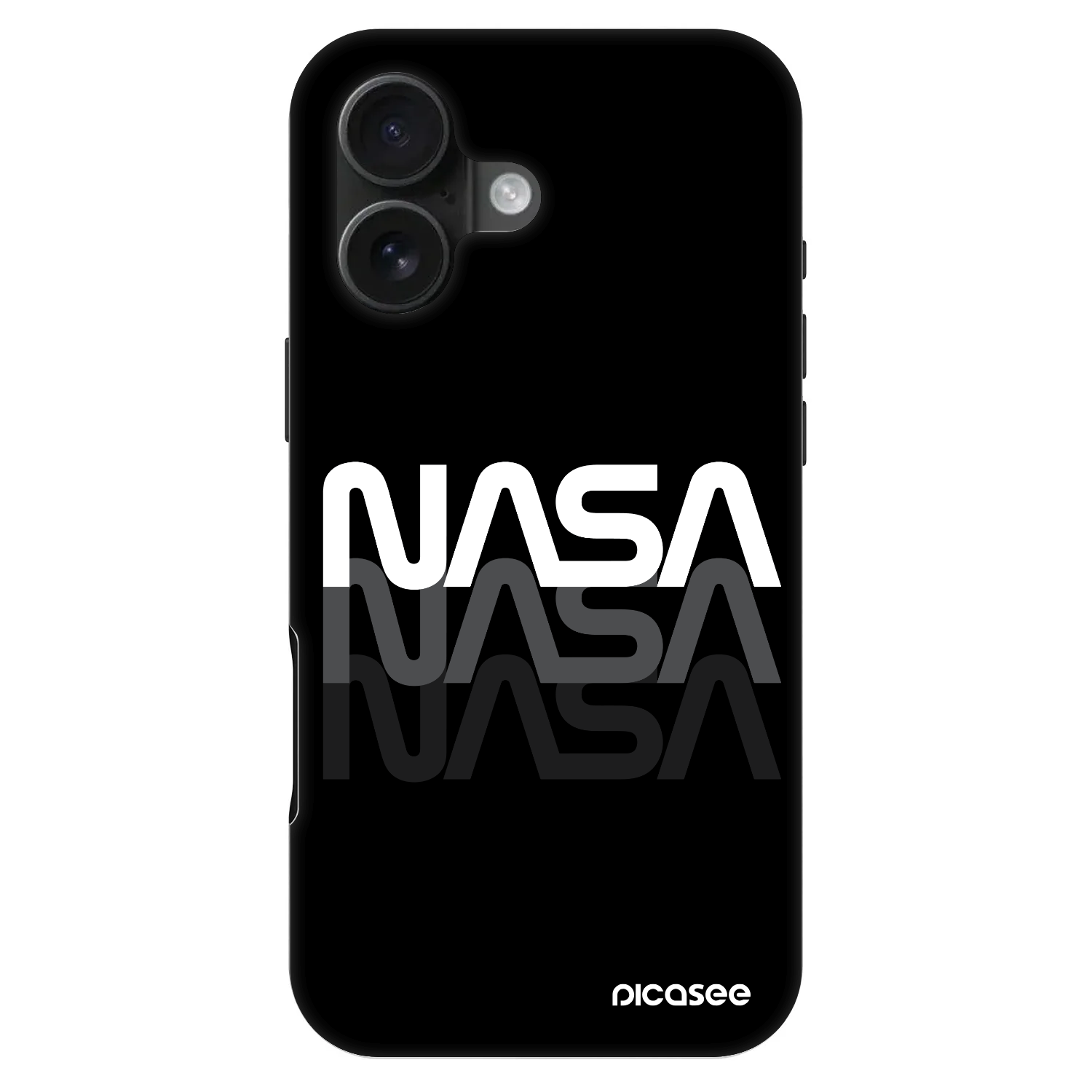 Picasee Fashion Case MagSafe Apple iPhone 16 - NASA Triple