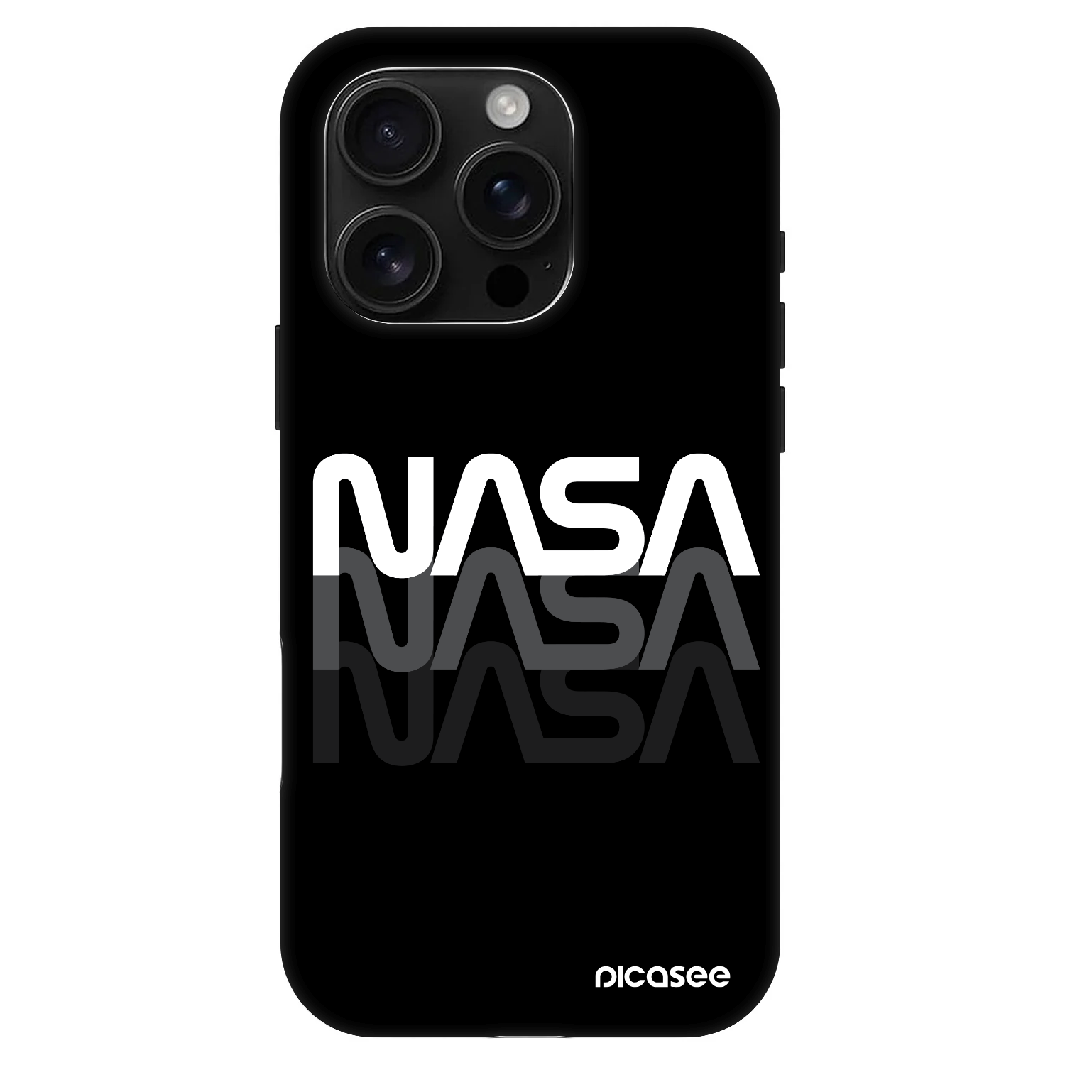Picasee Fashion Case MagSafe Apple iPhone 16 Pro - NASA Triple