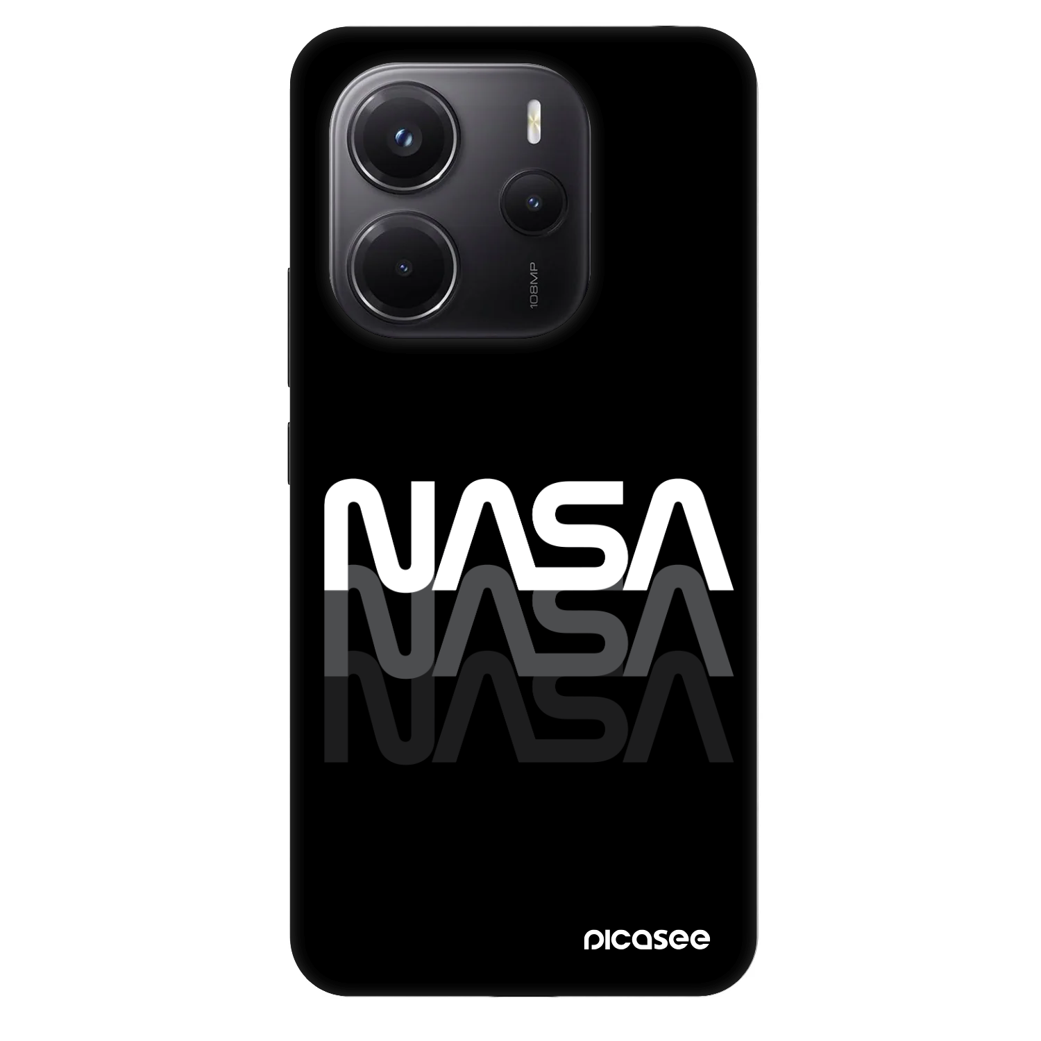 Picasee Fashion Case pro Xiaomi Redmi Note 14 4G - NASA Triple