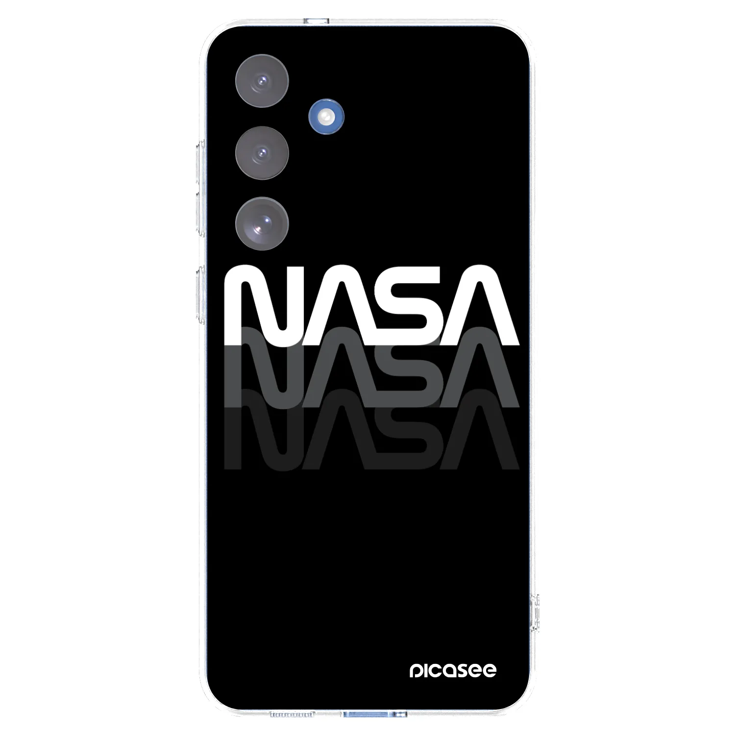 Picasee silikonový průhledný obal pro Samsung Galaxy S25 FE 5G - NASA Triple
