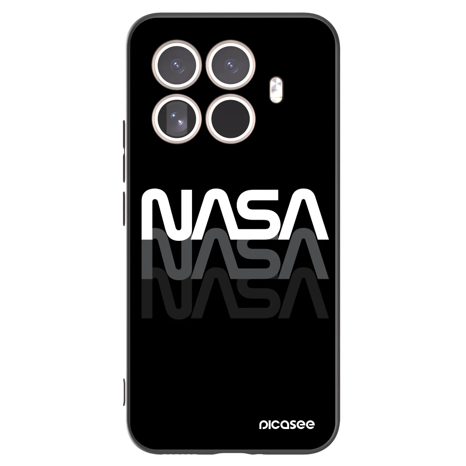 Picasee silikonový černý obal pro Xiaomi 15T Pro - NASA Triple