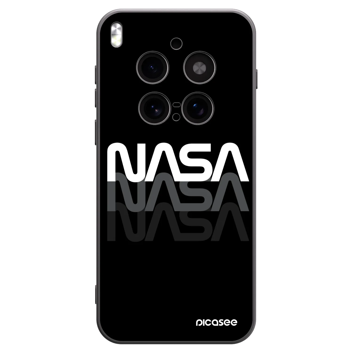 Picasee silikonový černý obal pro Vivo X300 Pro - NASA Triple