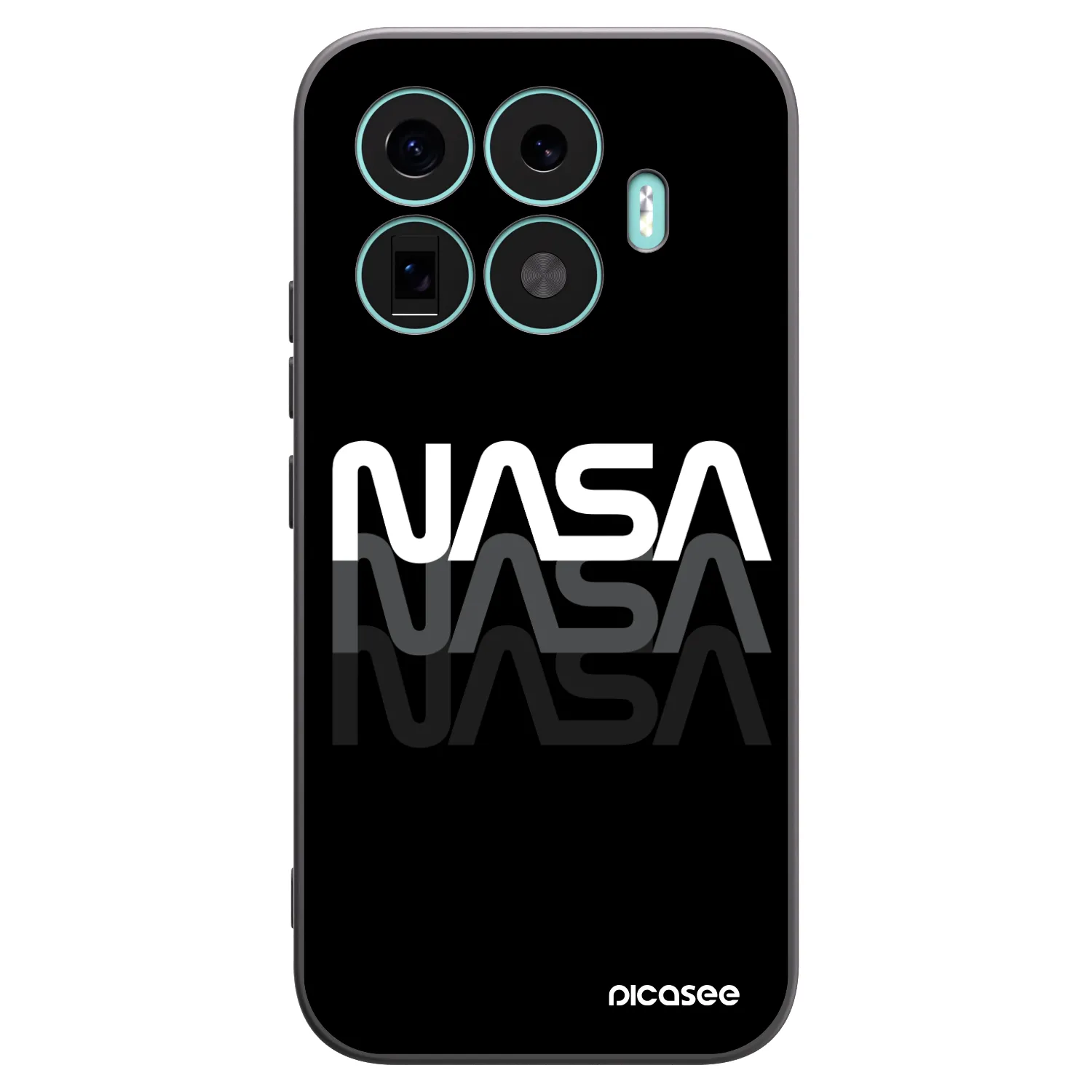 Picasee silikonový černý obal pro Xiaomi 17T - NASA Triple