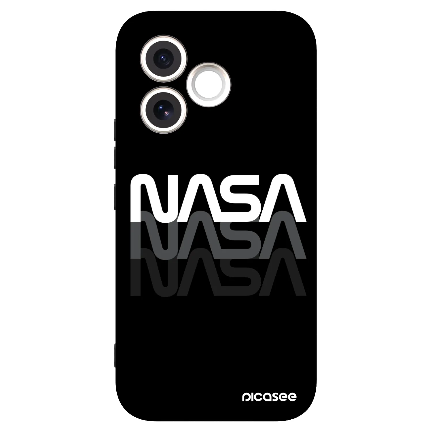 Picasee silikonový černý obal pro Honor 600 Lite - NASA Triple