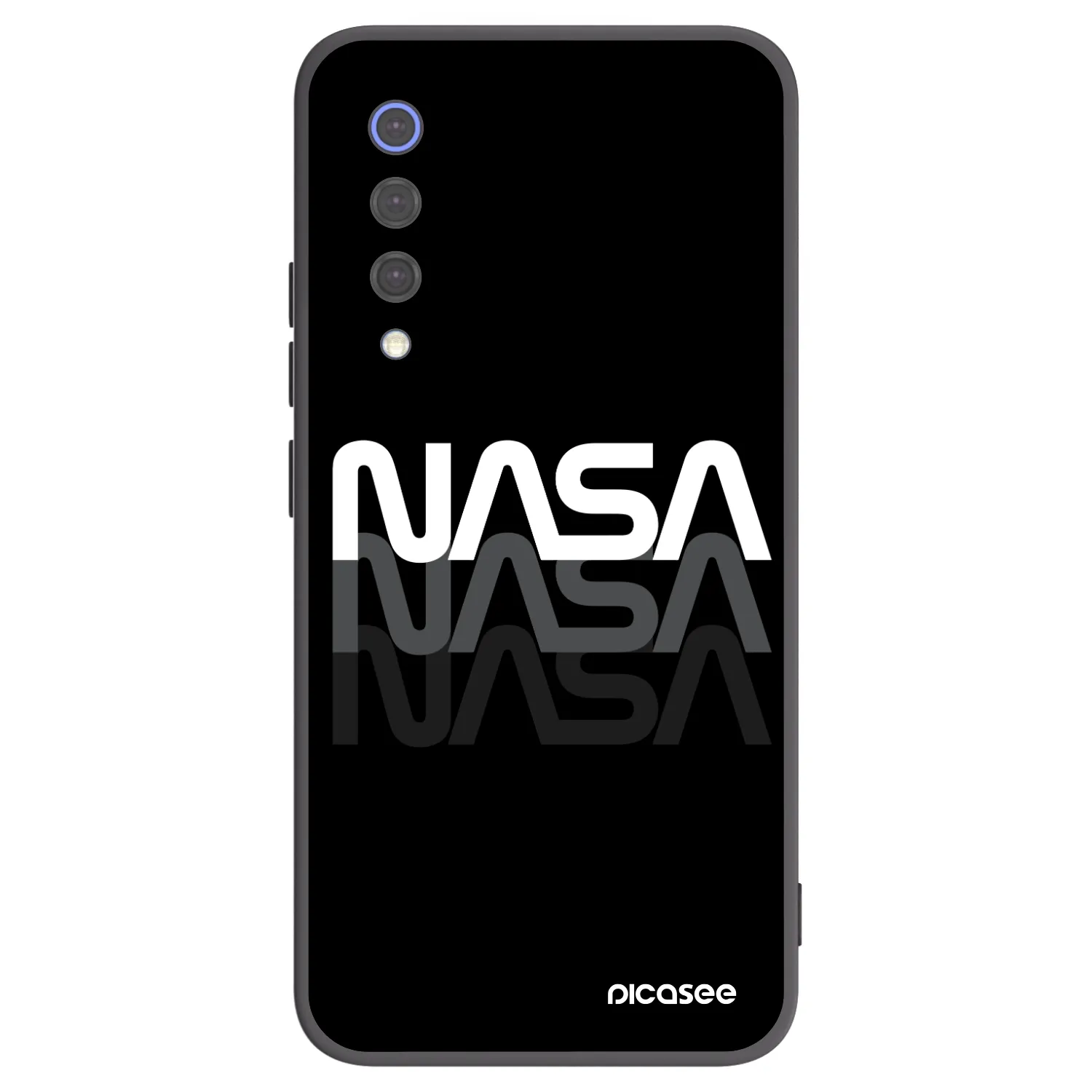 Picasee silikonový černý obal pro Xiaomi Mi 9 SE - NASA Triple