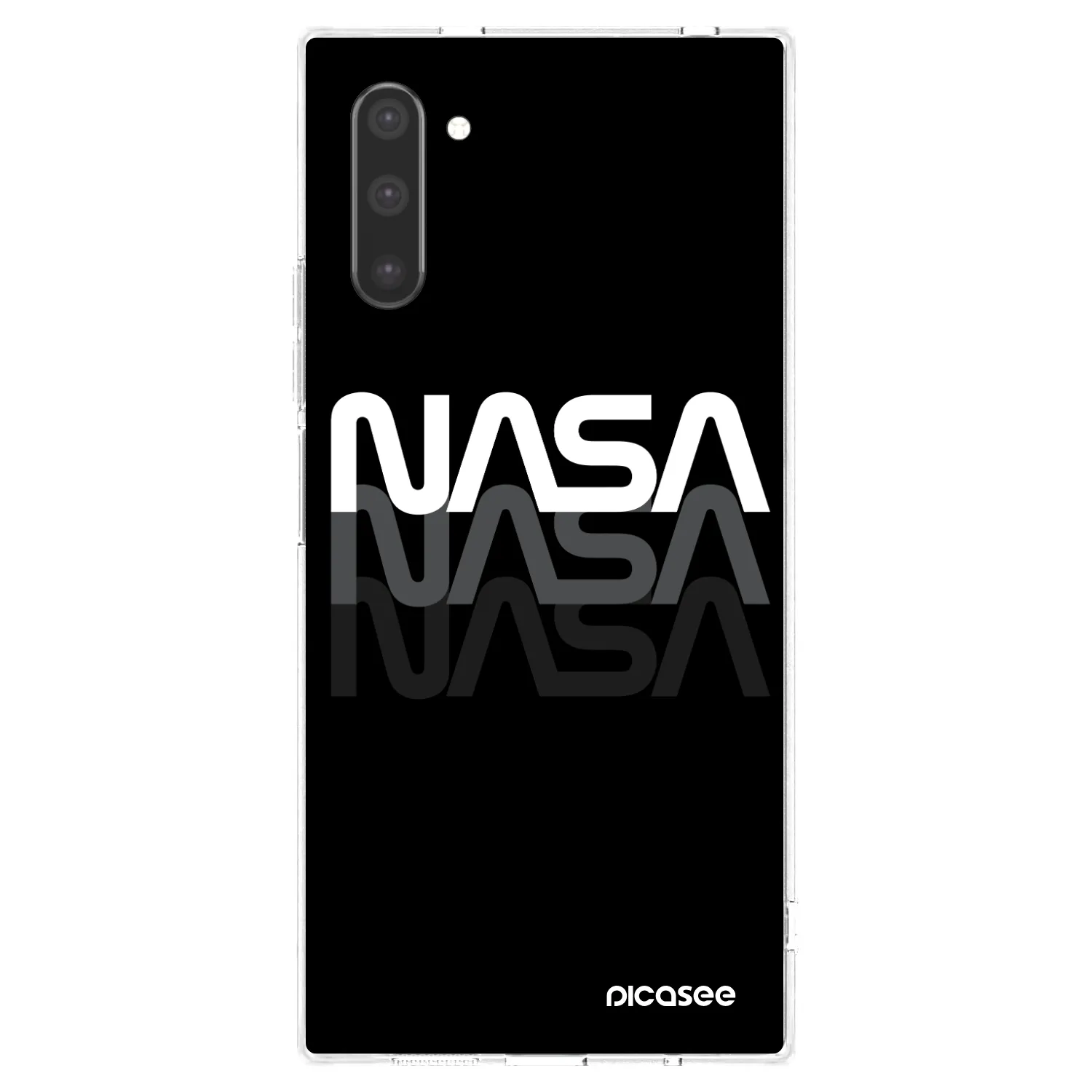 Picasee silikonový průhledný obal pro Samsung Galaxy Note 10 N970F - NASA Triple