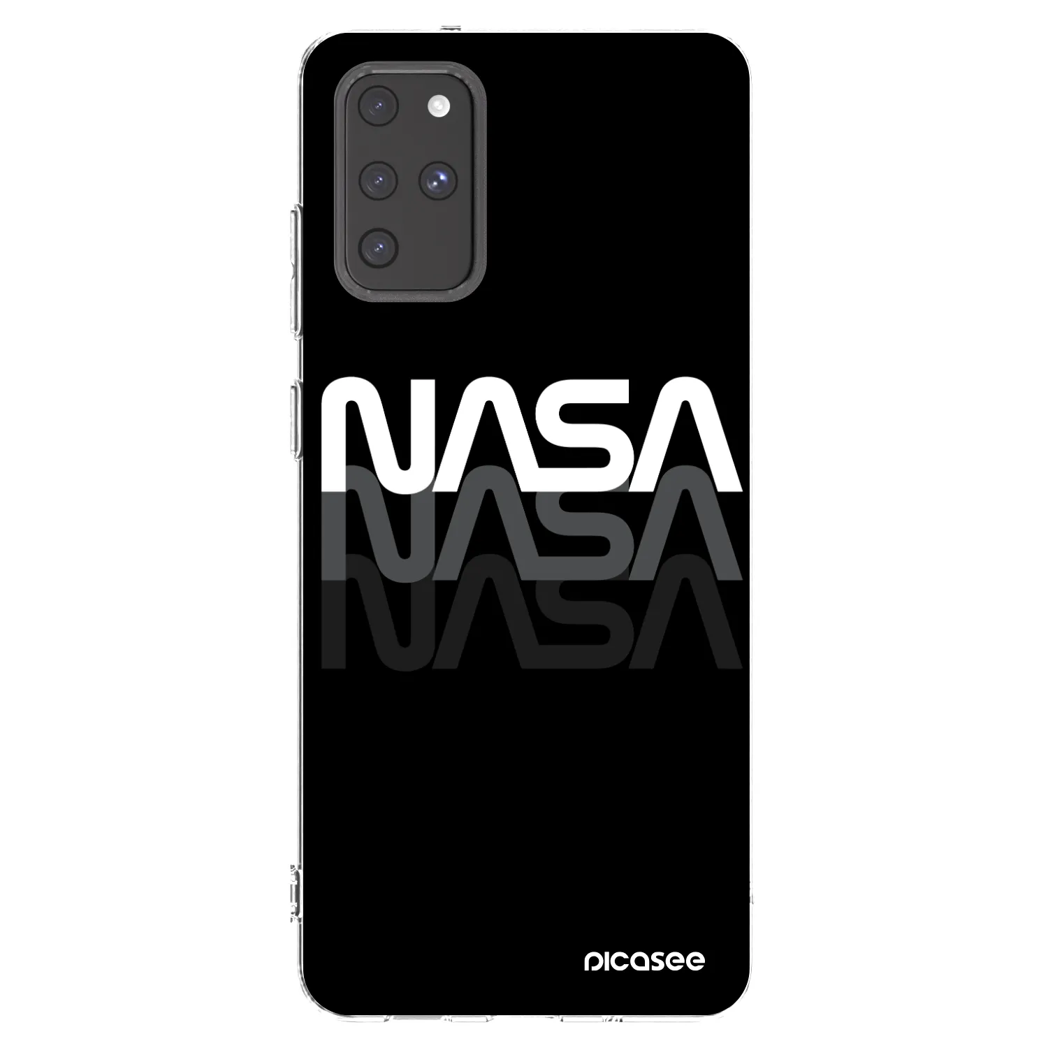 Picasee silikonový průhledný obal pro Samsung Galaxy S20+ G985F - NASA Triple