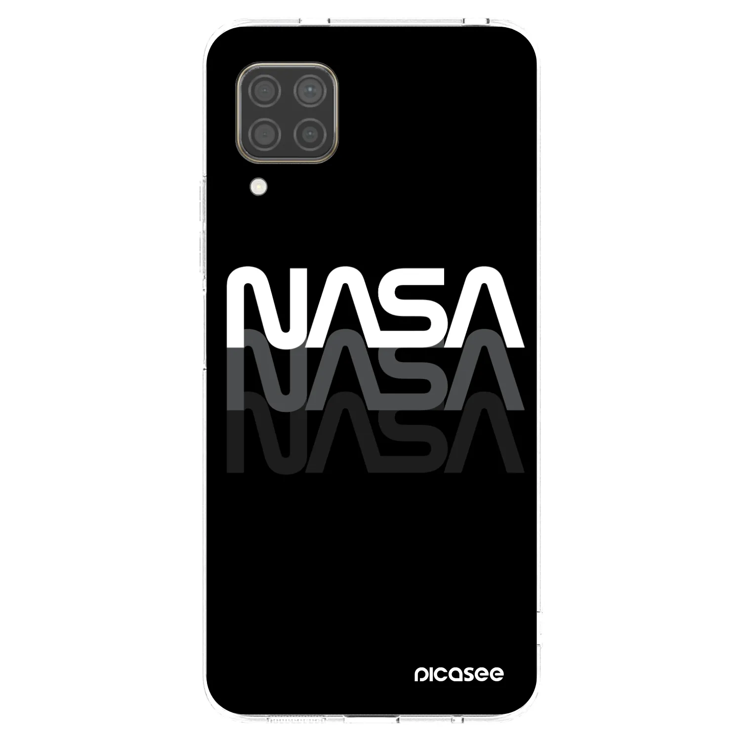 Picasee silikonový průhledný obal pro Huawei P40 Lite - NASA Triple