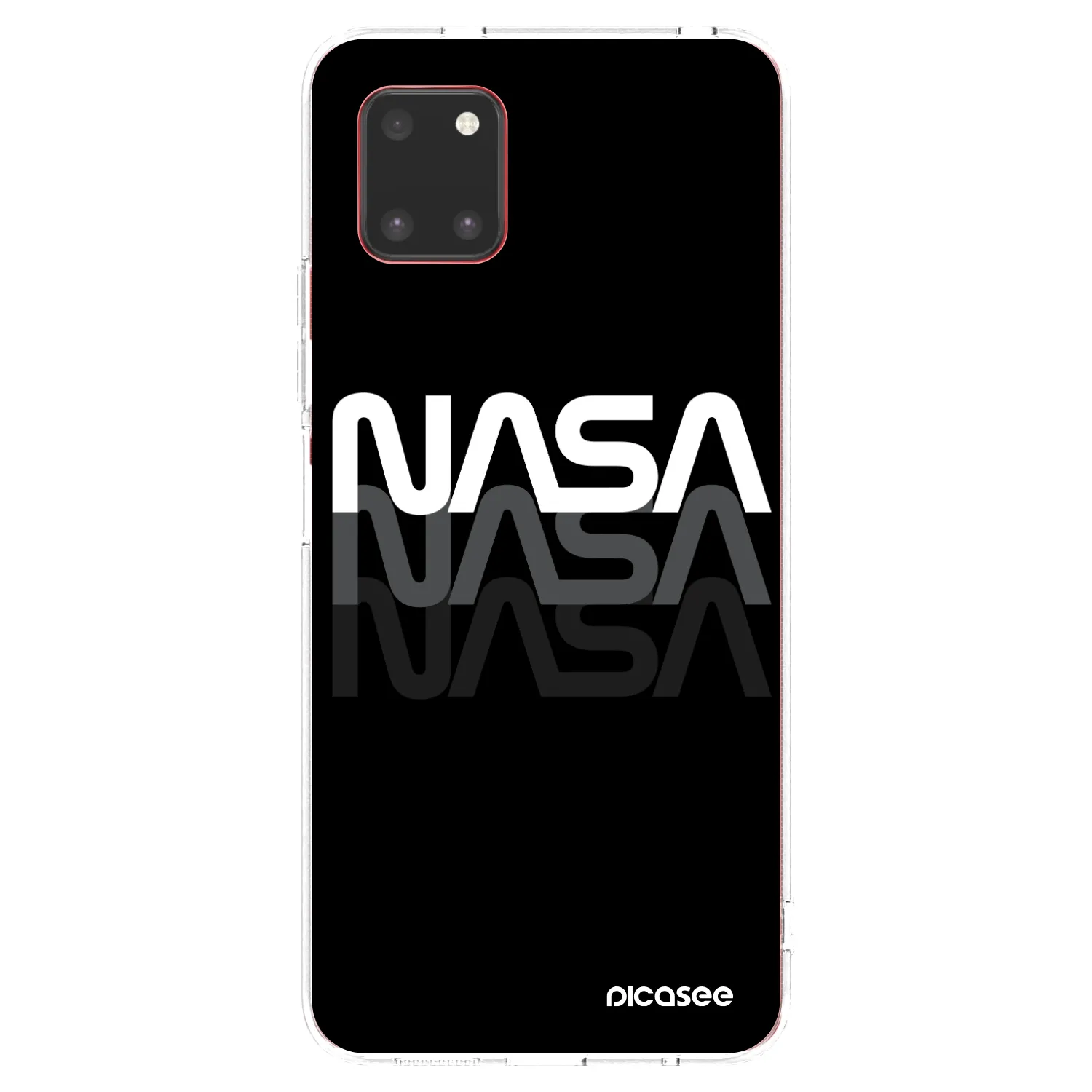 Picasee silikonový průhledný obal pro Samsung Galaxy Note 10 Lite N770F - NASA Triple