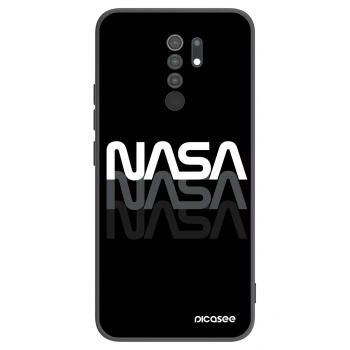 Picasee silikonový černý obal pro Xiaomi Redmi 9 - NASA Triple