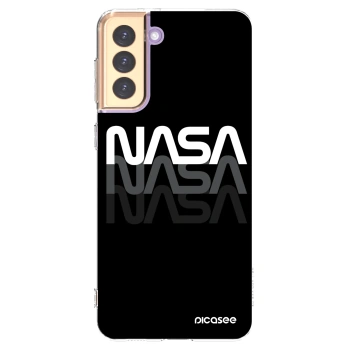 Picasee silikonový průhledný obal pro Samsung Galaxy S21+ 5G G996F - NASA Triple