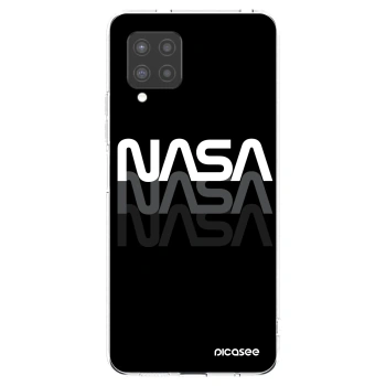 Picasee silikonový průhledný obal pro Samsung Galaxy A42 A426B - NASA Triple