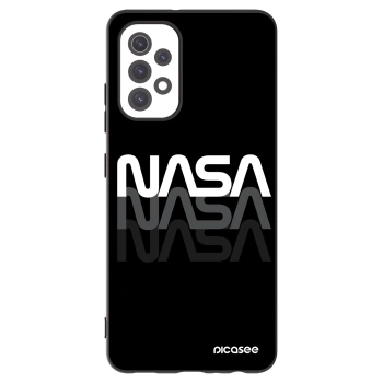 Picasee silikonový černý obal pro Samsung Galaxy A32 5G A326B - NASA Triple