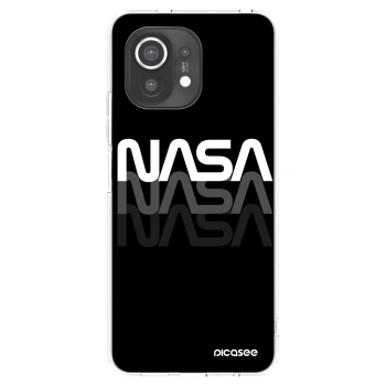 Picasee silikonový průhledný obal pro Xiaomi Mi 11 - NASA Triple