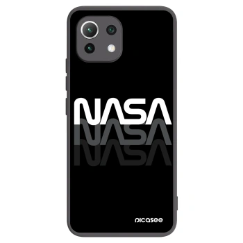 Picasee silikonový černý obal pro Xiaomi Mi 11 Lite - NASA Triple