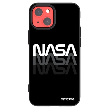 Picasee silikonový černý obal pro Apple iPhone 13 mini - NASA Triple
