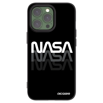 Picasee silikonový černý obal pro Apple iPhone 13 Pro - NASA Triple