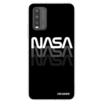 Picasee silikonový průhledný obal pro Xiaomi Redmi 9T - NASA Triple