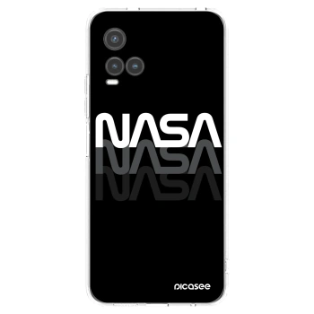 Picasee silikonový průhledný obal pro Vivo Y33s - NASA Triple