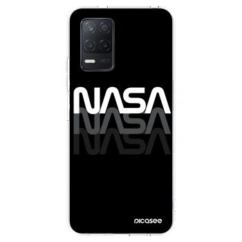Picasee silikonový průhledný obal pro Realme 8 5G - NASA Triple