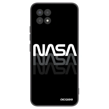 Picasee silikonový černý obal pro Realme 8i - NASA Triple
