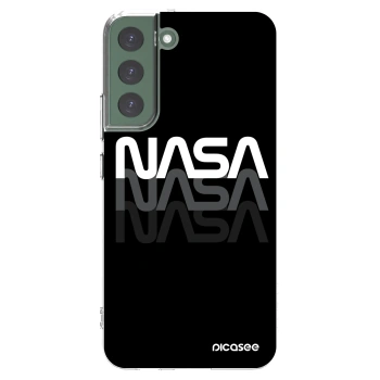 Picasee silikonový průhledný obal pro Samsung Galaxy S22+ 5G - NASA Triple