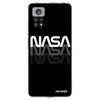 Picasee silikonový průhledný obal pro Xiaomi Redmi Note 11S 4G - NASA Triple