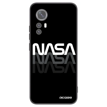 Picasee silikonový černý obal pro Xiaomi 12 - NASA Triple