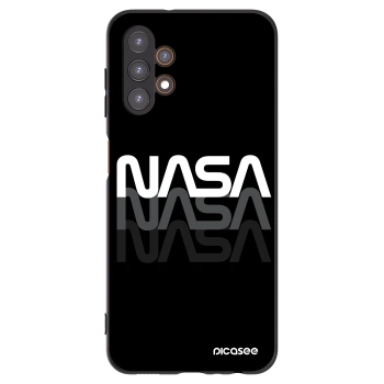 Picasee silikonový černý obal pro Samsung Galaxy A13 4G A135 - NASA Triple