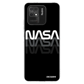 Picasee silikonový průhledný obal pro Xiaomi Redmi 10C - NASA Triple
