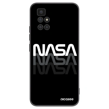 Picasee silikonový černý obal pro Xiaomi Redmi 10 (2022) - NASA Triple