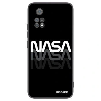 Picasee silikonový černý obal pro Xiaomi Poco M4 Pro - NASA Triple