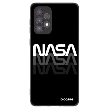 Picasee silikonový černý obal pro Samsung Galaxy A73 5G - NASA Triple