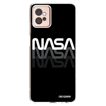 Picasee silikonový průhledný obal pro Motorola Moto G32 - NASA Triple