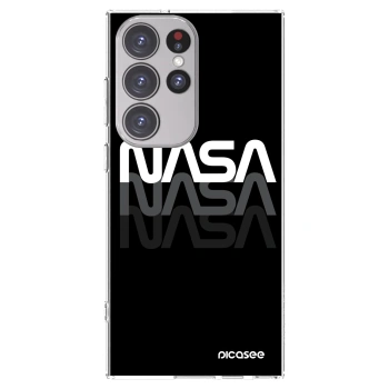 Picasee silikonový průhledný obal pro Samsung Galaxy S23 Ultra 5G - NASA Triple