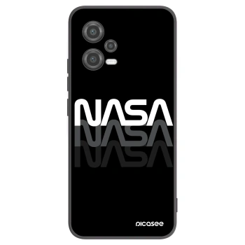 Picasee silikonový černý obal pro Xiaomi Poco X5 - NASA Triple
