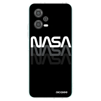 Picasee silikonový průhledný obal pro Xiaomi Poco X5 - NASA Triple