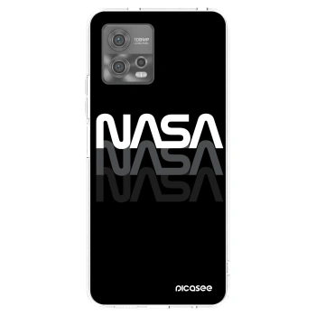 Picasee silikonový průhledný obal pro Motorola Moto G72 - NASA Triple