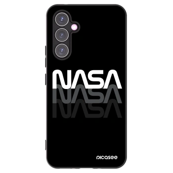 Picasee silikonový černý obal pro Samsung Galaxy A54 5G A546B - NASA Triple
