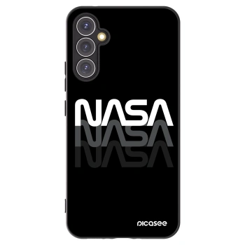Picasee silikonový černý obal pro Samsung Galaxy A34 5G A346B - NASA Triple