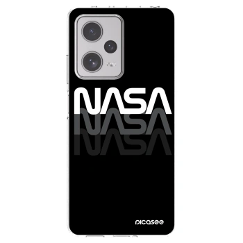 Picasee silikonový průhledný obal pro Xiaomi Redmi Note 12 Pro+ 5G - NASA Triple